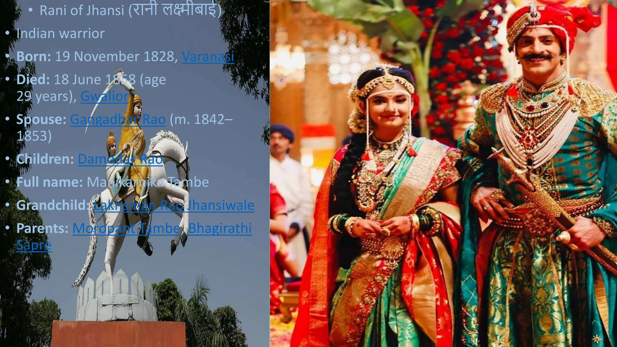 Presentation on jhansi ki rani introduction | PPTX