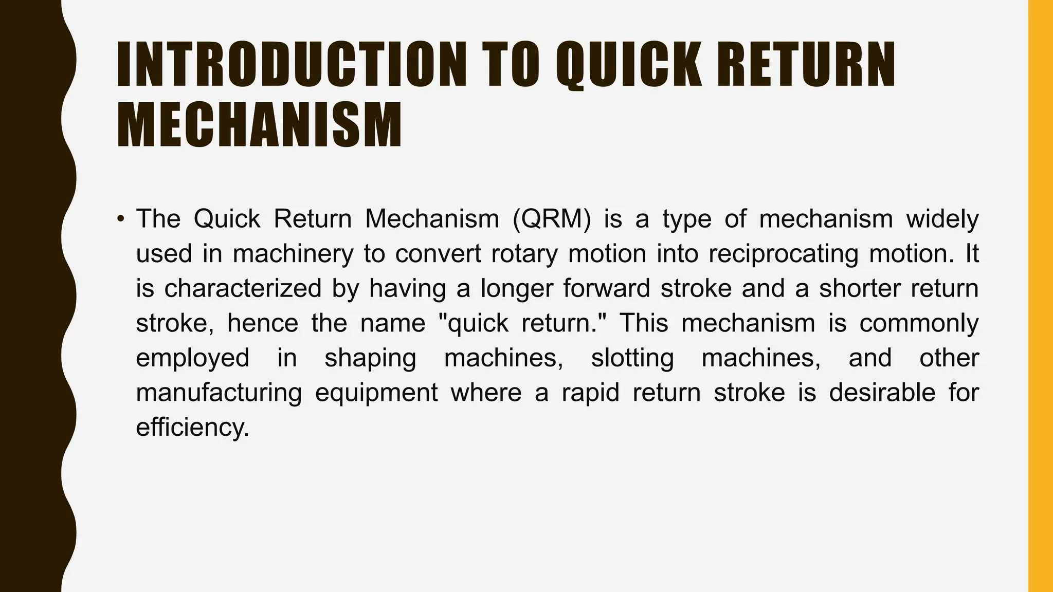 Presentation On The Kom Mechanism Pptx