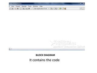 Presentation on LabVIEW Basics | PPTX | Programming Languages | Computing