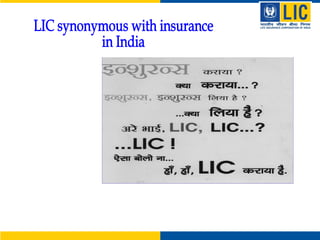 LIC synonymous with insurance in India 