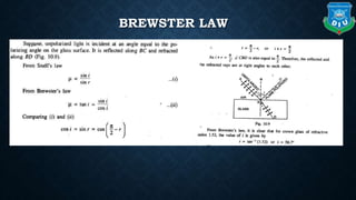 BREWSTER LAW
 
