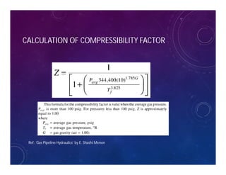 Presentation on Calculation of Line Pack of Natural Gas Pipe using ...