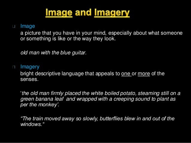 Visual imagery speech image