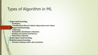 Presentation On Machine Learning.pptx