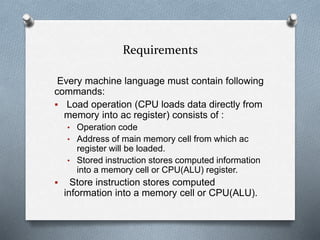 Machine Level Language | PPT