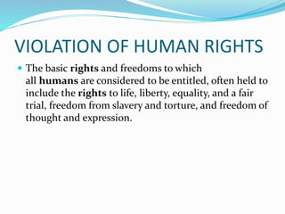 Presentation on major problems of the world and solutions | PPTX