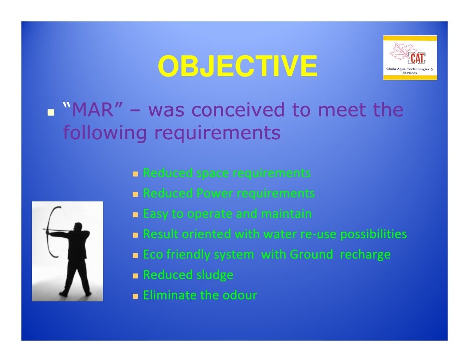 Presentation On Mar Type Sewage Treatment Plant