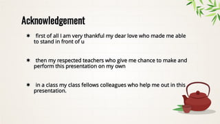 Acknowledgement
Acknowledgement
✶
✶ ﬁrst of all I am very thankful my dear love who made me able
ﬁrst of all I am very tha...