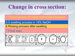 Presentation on mercerization | PPTX