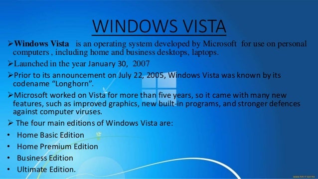 Microsoft Ultimate Vista