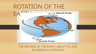 Understanding Earth's Motions: Rotation and Revolution Explained | PPTX