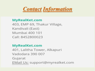 Contact Information
 