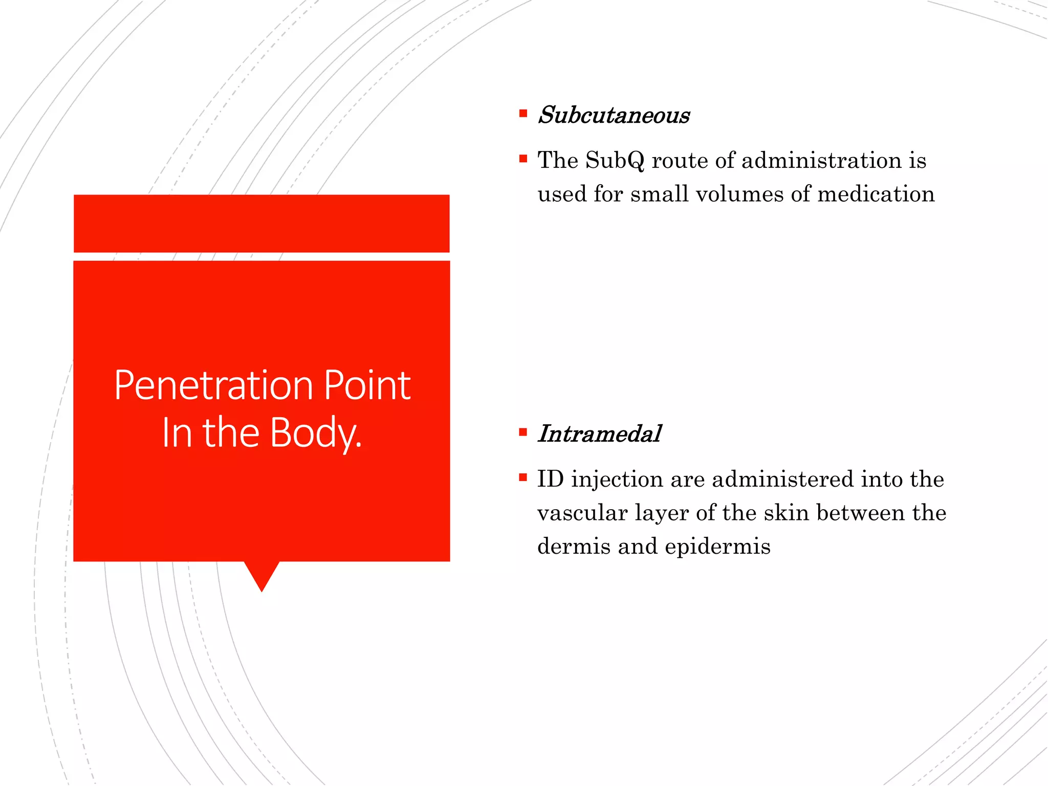 Presentation on needle and syringe | PPTX