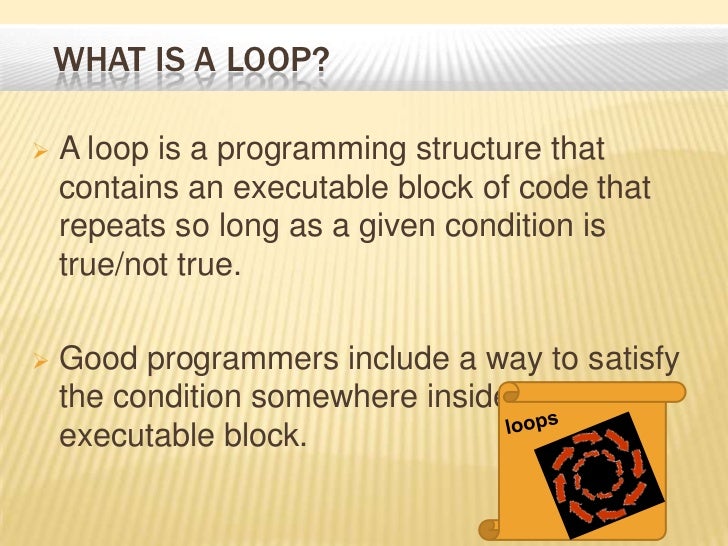 Presentation on nesting of loops