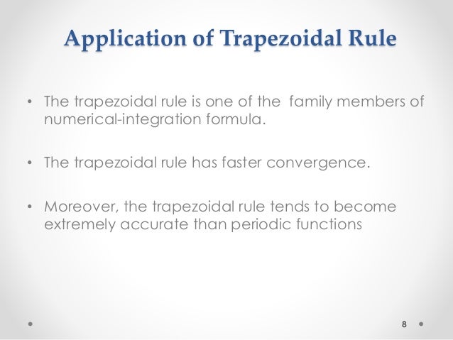 trapezoidal rule example ppt Trapezoidal rule example problems.
