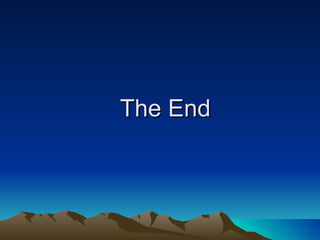 The End 