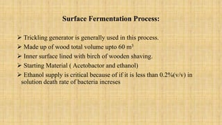 Presentation on orgainc acid production | PPTX