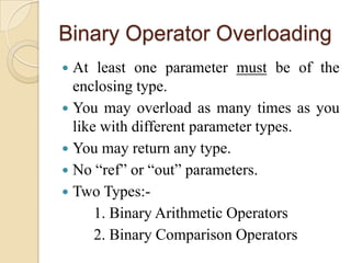 Presentation on overloading | PPTX | Programming Languages | Computing