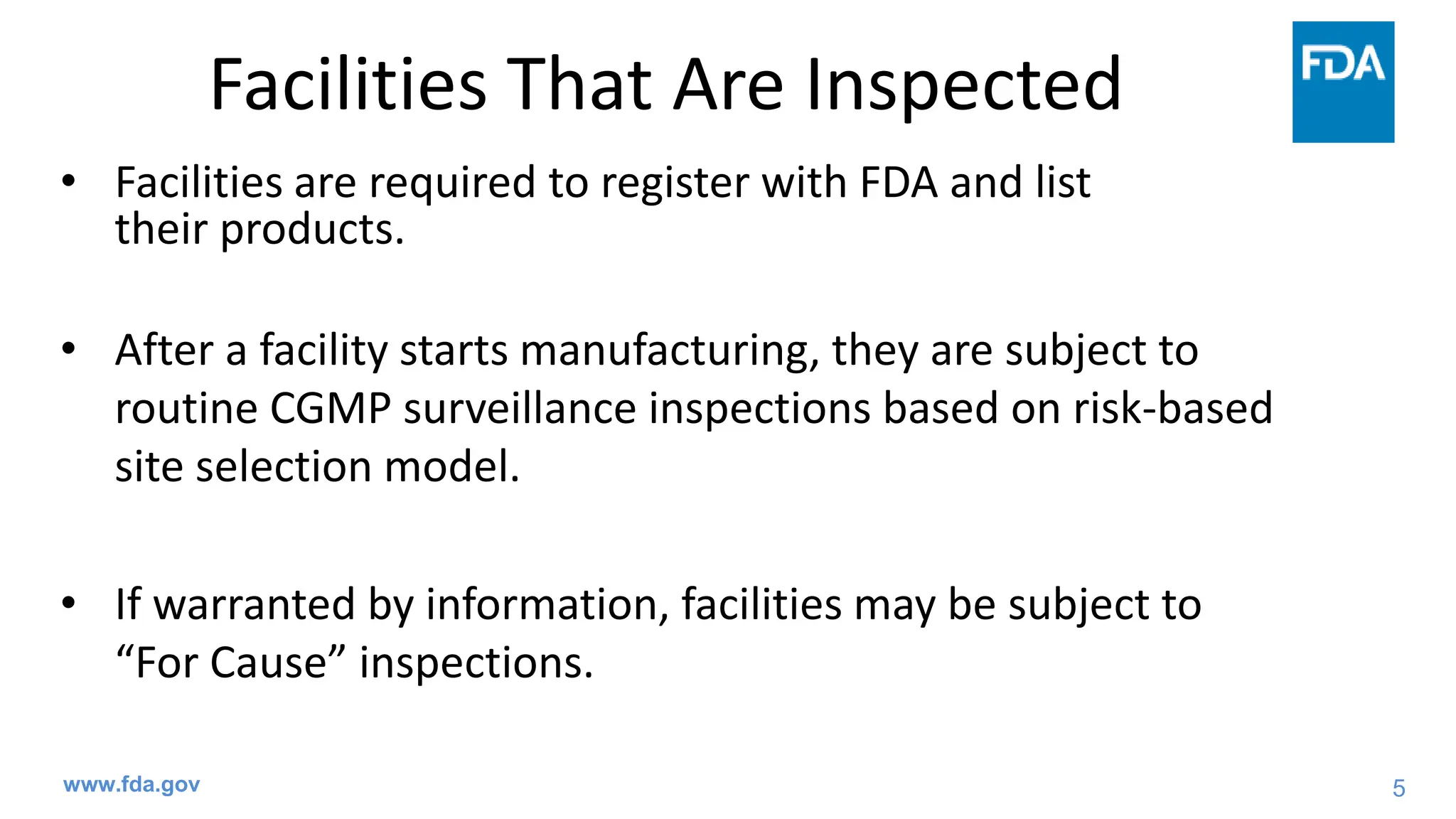 Presentation on Overview of Drug Manufacturing inspections.pdf