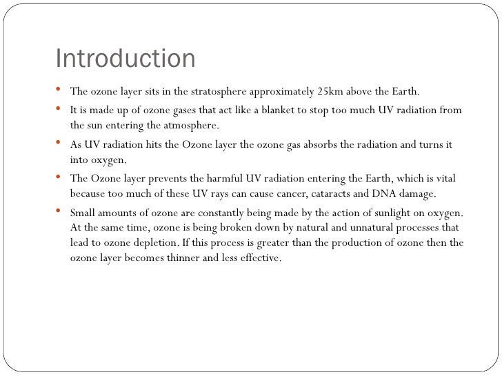 Cause And Effect Essay Examples For College Presentation On Ozone Depletion Essay On Self Help also Polution Essay Presentation On Ozone Depletion Formal Essay Template