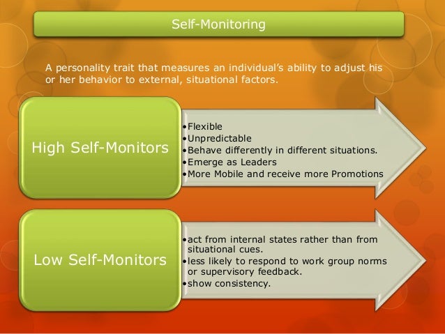 Presentation on personality and its impact on behavior