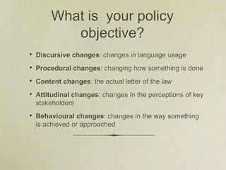 Presentation On Policy Mapping Slide 2