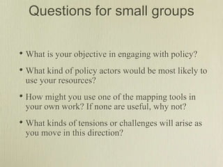 Presentation On Policy Mapping Slide 22