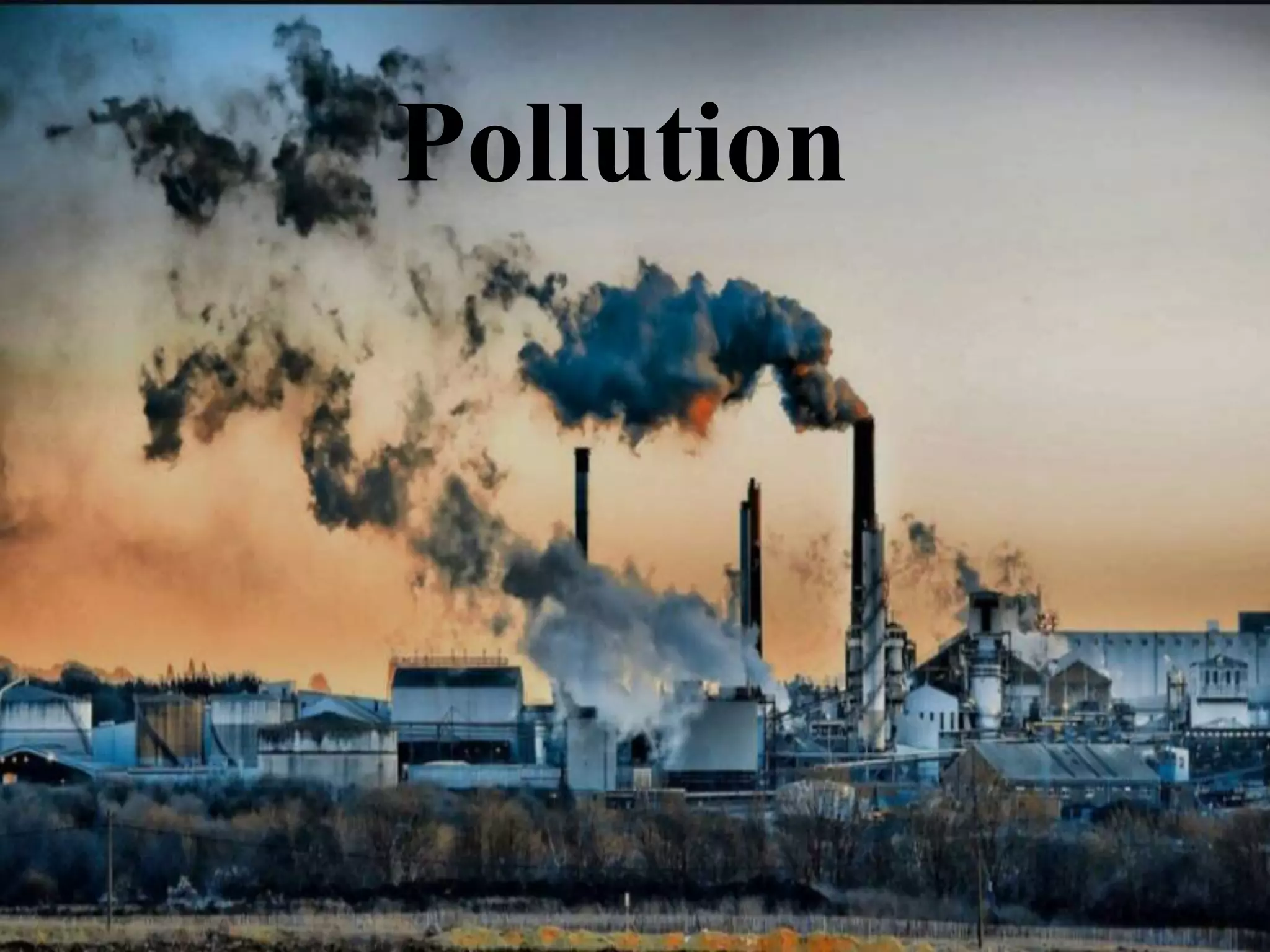 Presentation on pollution | PPTX