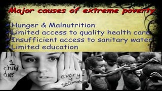Presentation on poverty