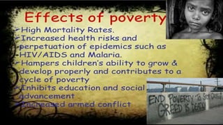 Presentation on poverty