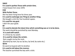 Presentation on prepositions