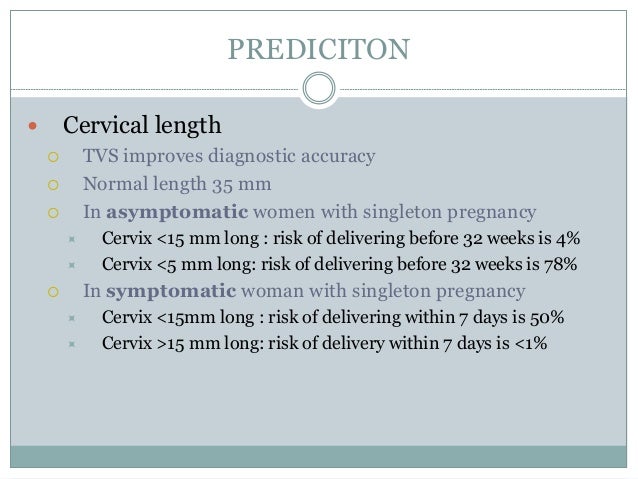 preterm and postterm labour 20 638