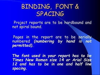 Presentation on project preperation | PPT