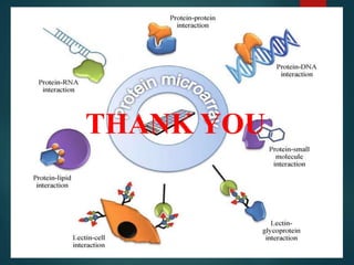 Presentation on protein Array | PPTX