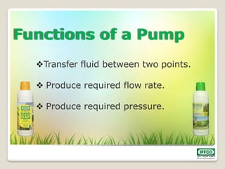 Pump N Function Presentation on Pumps & ELECT. MOTOR. IFFCO.pptx