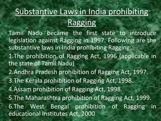 Presentation on Ragging - A menace-1.pptx