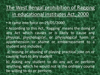 Presentation on Ragging - A menace (1).ppt
