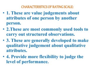Attributes Rating Scale Presentation on rating scales | PPTX
