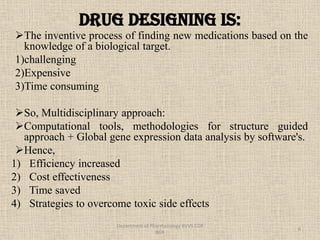 Presentation on rational drug design converted | PDF
