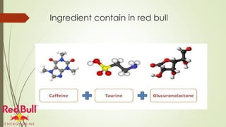 Ingredient contain in red bull
 