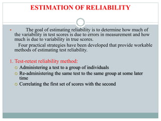 Presentation on reliability engineering | PPTX | Standardized Testing ...