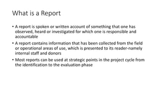Presentation on Report Writing.pptx
