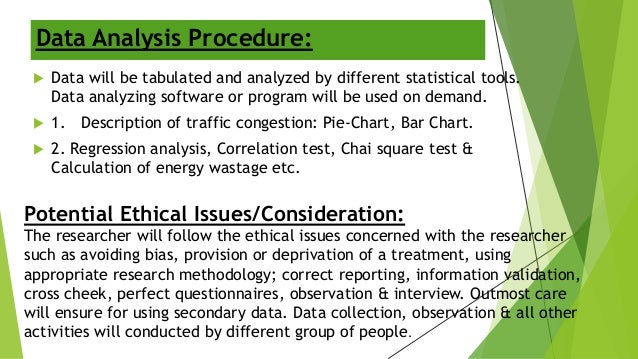 Research proposal traffic picture