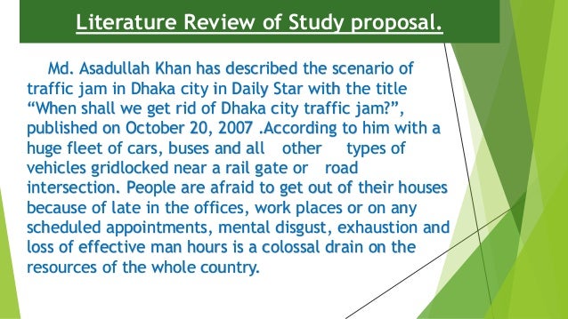 Research study proposal example image
