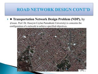 Presentation on road network 1 | PPTX