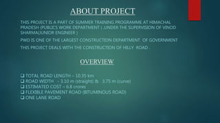 Hill road construction | PPTX