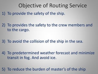 Presentation on routing services copy | PPTX