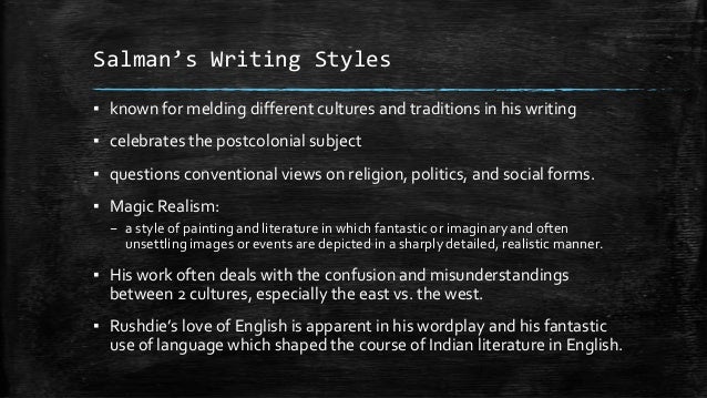 Salman rushdie essay