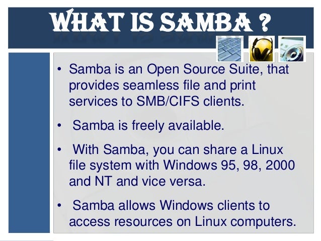 Presentation on samba server