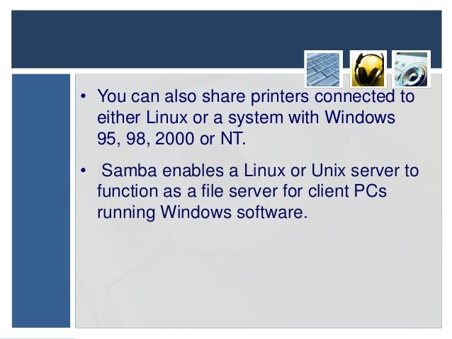 Presentation on samba server